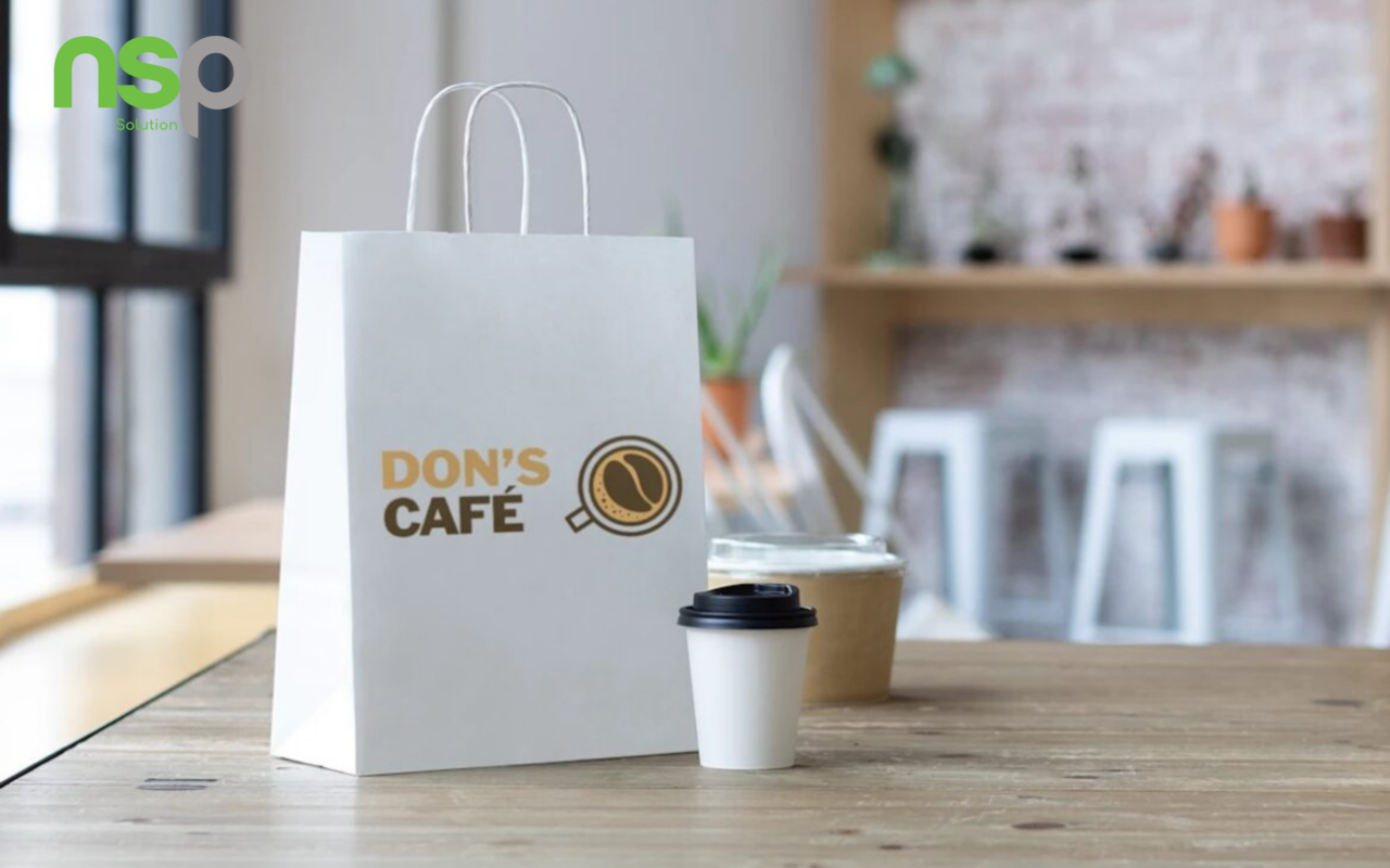 Mẫu túi giấy đựng cafe mang đi2